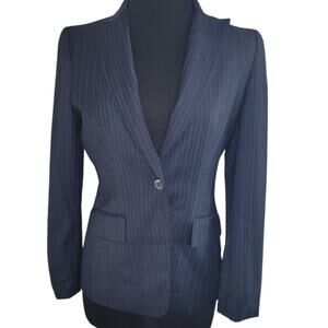 Brooks Brothers Wool Pinstripe Blazer Women’s Size 2